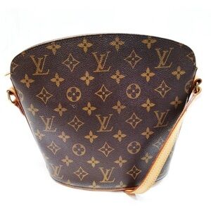 Louis Vuitton Drouot  Brown Monogram Shoulder Cross Body Bag